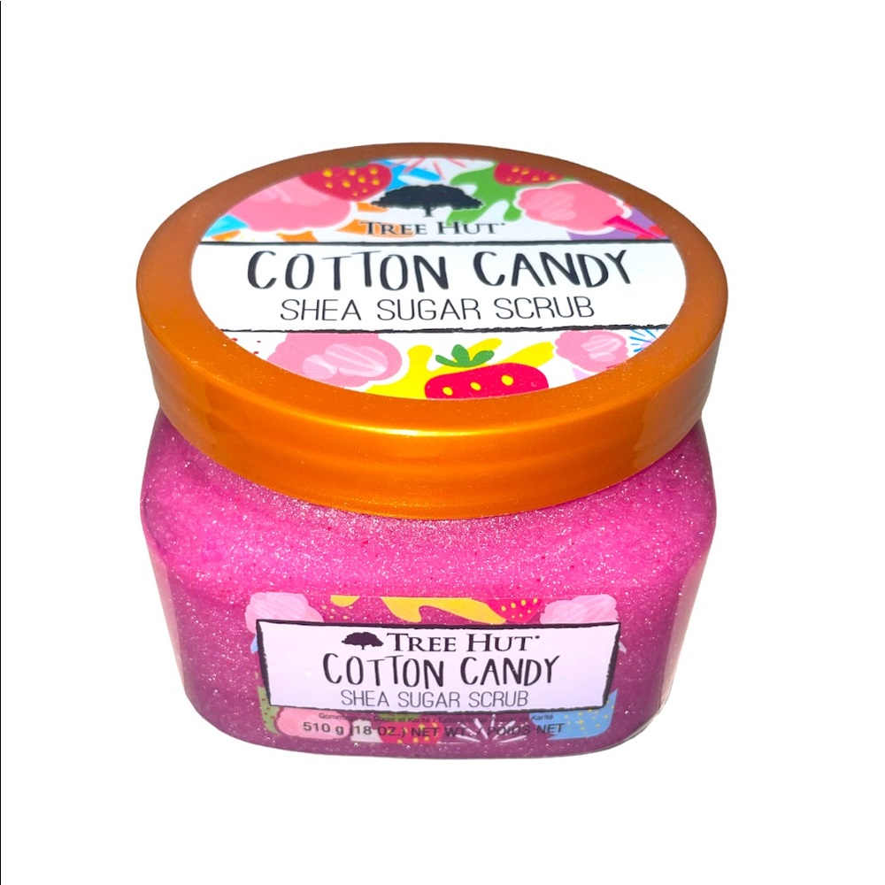 Tree Hut COTTON CANDY Shea Sugar Scrub 18oz New